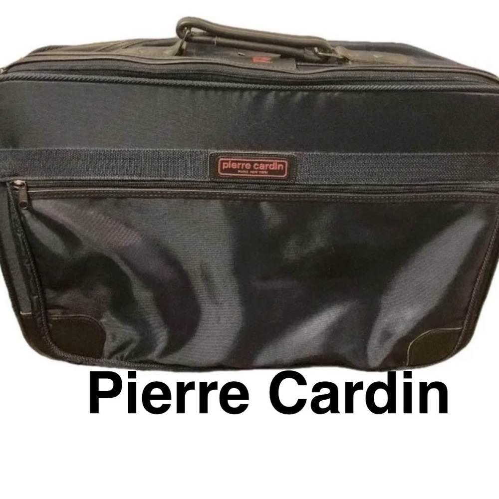 Pierre Cardin Men's Elegant Black Travel Bag